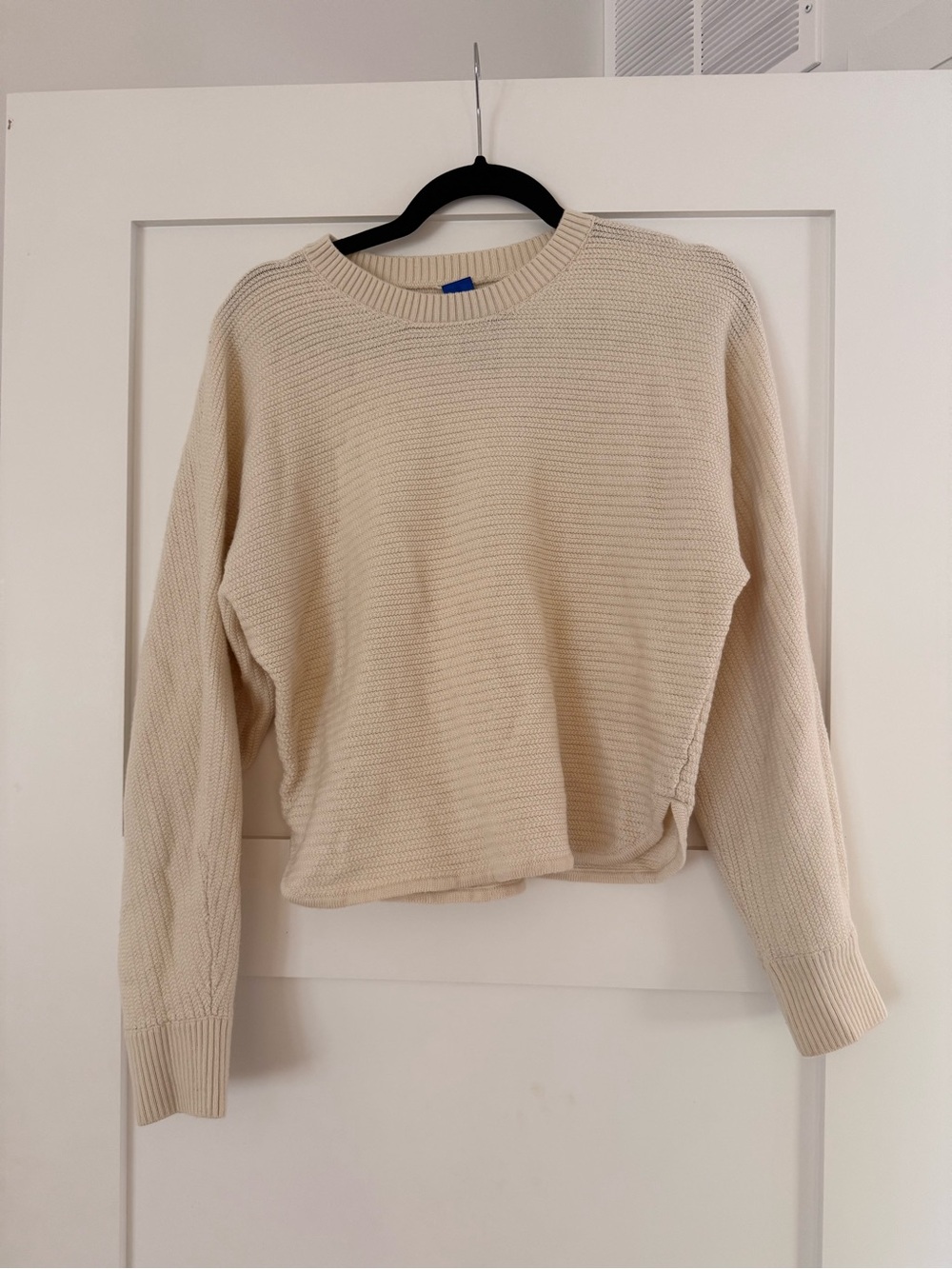 Kit and Ace Cream Crewneck Knit Sweater